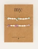 My Jewellery Bracelet Set Of 2 Pearls MJ06953