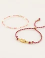 My Jewellery Bracelet Set Pearls ans Stick MJ06439