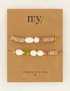 My Jewellery Bracelet set with pearls MJ07955