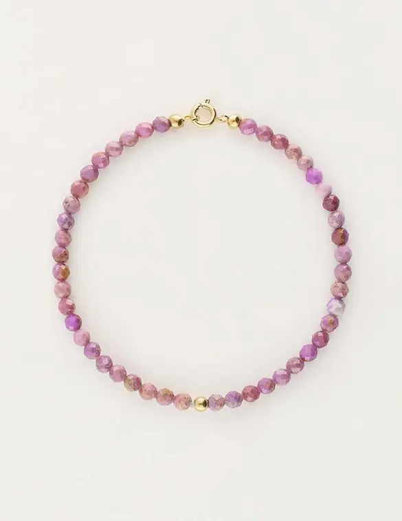 My Jewellery Bracelet small beads purple MJ09657