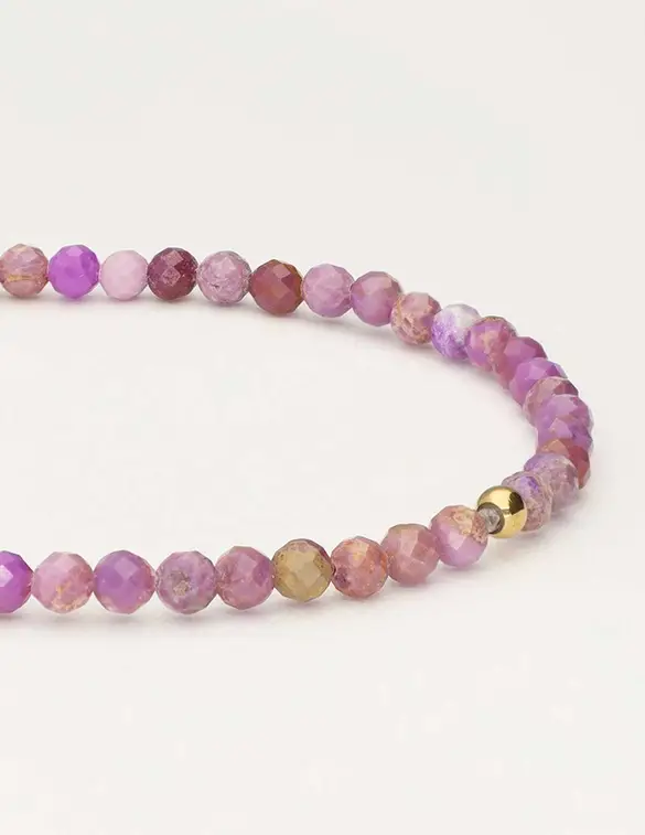 My Jewellery Bracelet small beads purple MJ09657