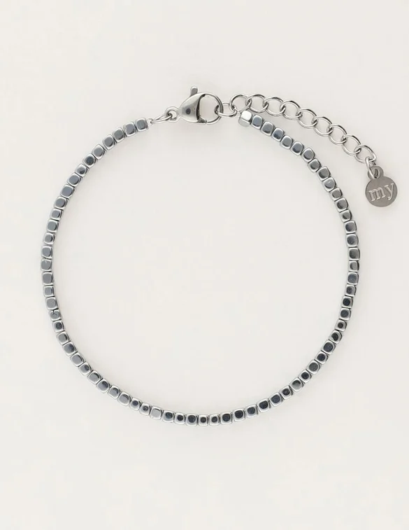 My Jewellery Bracelet square beads MJ09720