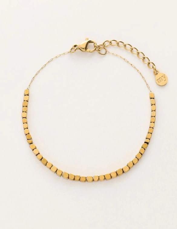 My Jewellery Bracelet square beads MJ11099