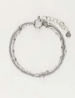 My Jewellery Bracelet steel 3 layers MJ10255