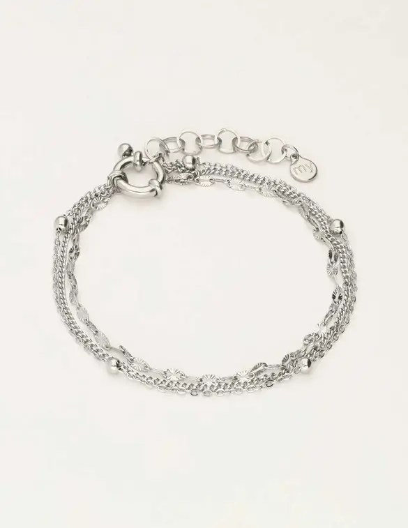 My Jewellery Bracelet steel 3 layers MJ10255