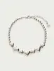 My Jewellery Bracelet steel beads hearts MJ13709