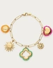My Jewellery Bracelet stmt beaded charms clover MJ12618
