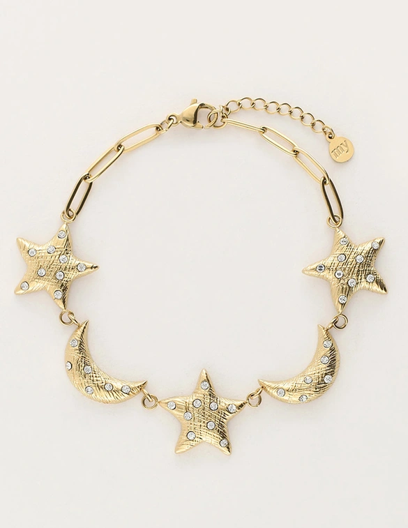 My Jewellery Bracelet stmt star moon MJ11953