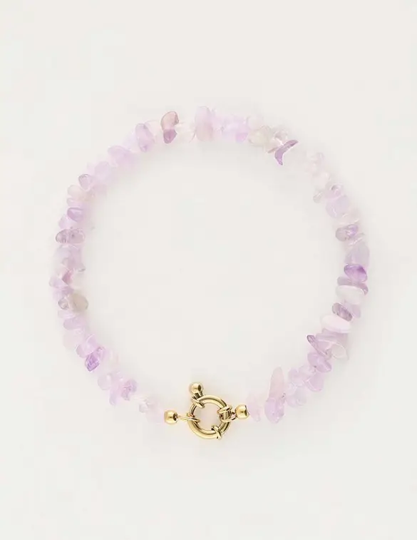 My Jewellery Bracelet stones lilac MJ09697