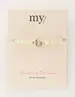 My Jewellery Bracelet stones mint MJ09701
