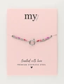 My Jewellery Bracelet triple miyuki pink MJ11633