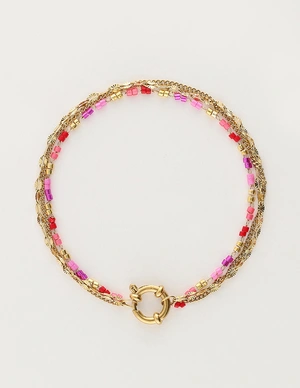 My Jewellery Bracelet triple miyuki pink MJ11633