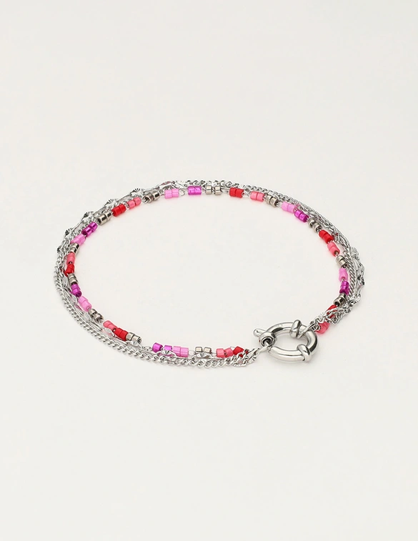 My Jewellery Bracelet triple miyuki pink MJ11633