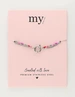 My Jewellery Bracelet triple miyuki pink MJ11633