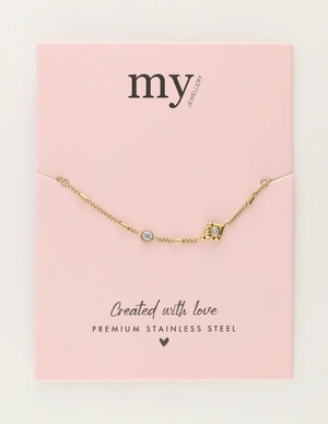 My Jewellery Bracelet tubes strass MJ12064