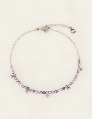 My Jewellery Bracelet Vintage Beads Purple MJ06969
