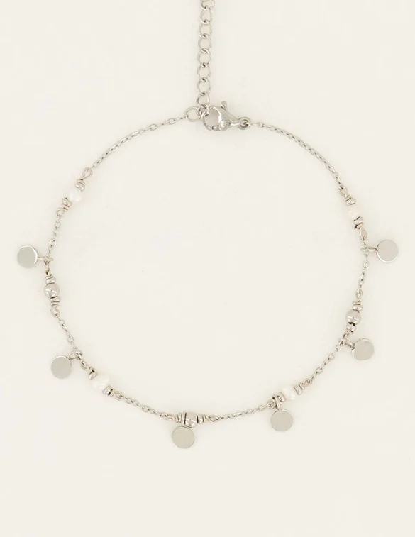 My Jewellery Bracelet Vintage coins pearls MJ06968