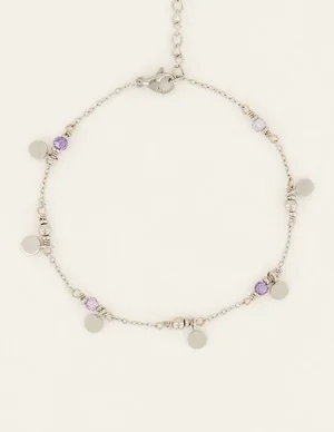 My Jewellery Bracelet Vintage Coins Purple MJ06970