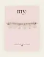 My Jewellery Bracelet with coin charms MJ08144