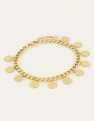 My Jewellery Bracelet with coin charms MJ08144