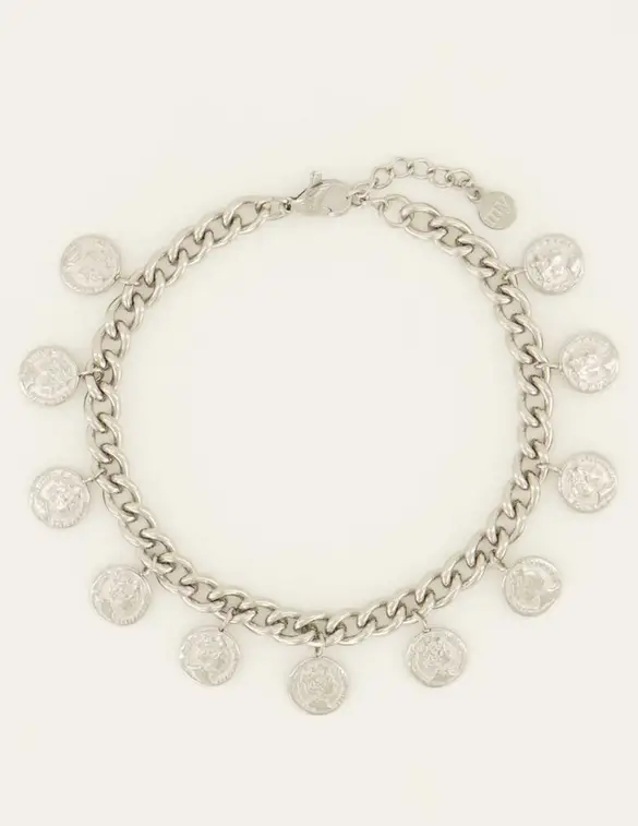 My Jewellery Bracelet with coin charms MJ08144
