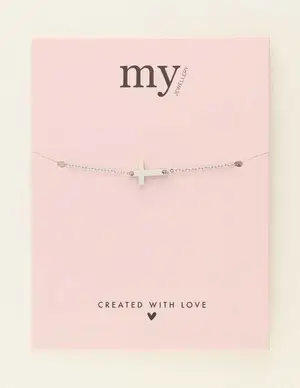 My Jewellery Bracelet with cross charm MJ07917