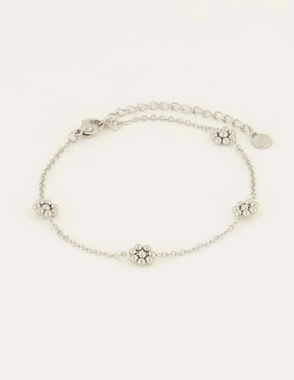 My Jewellery Bracelet with flowers MJ08183