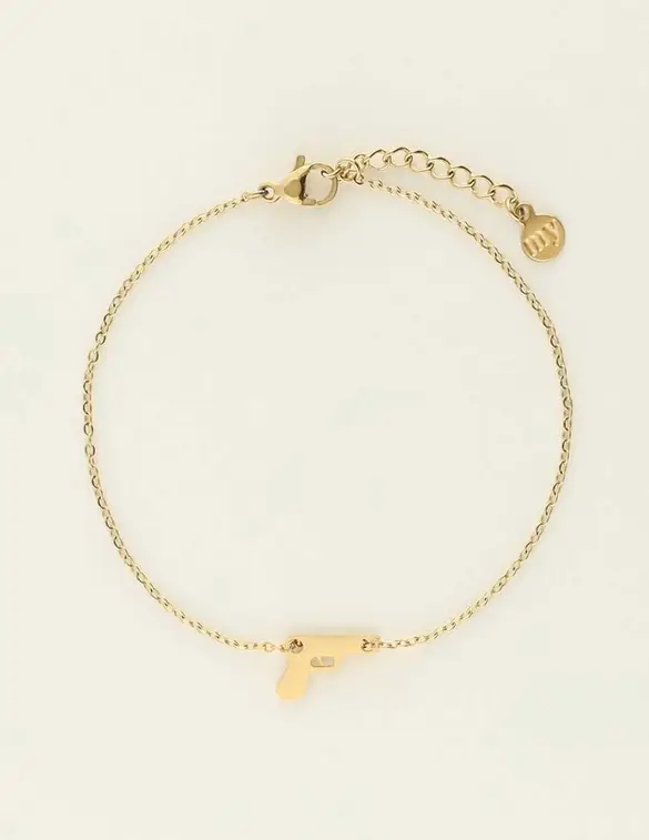 My Jewellery Bracelet with gun charm MJ07913