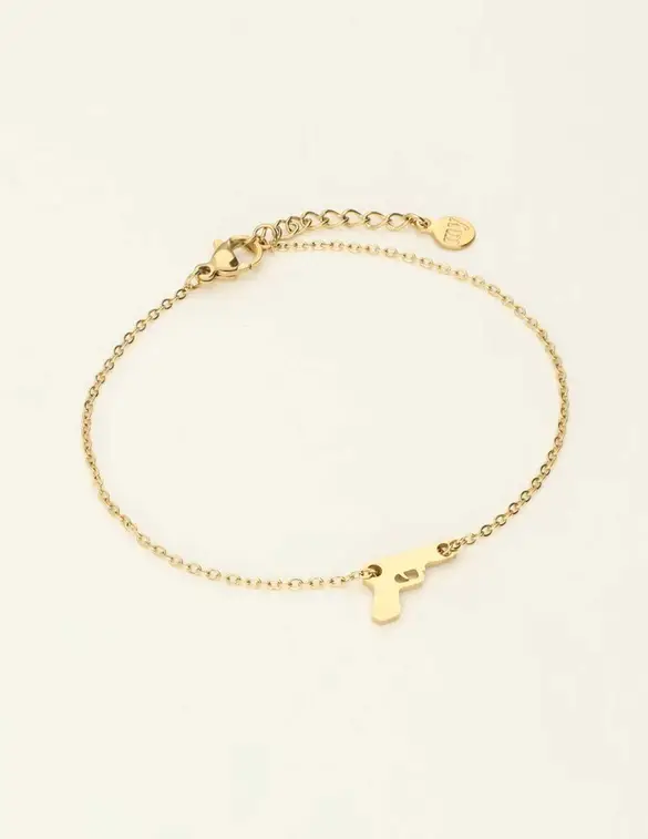 My Jewellery Bracelet with gun charm MJ07913