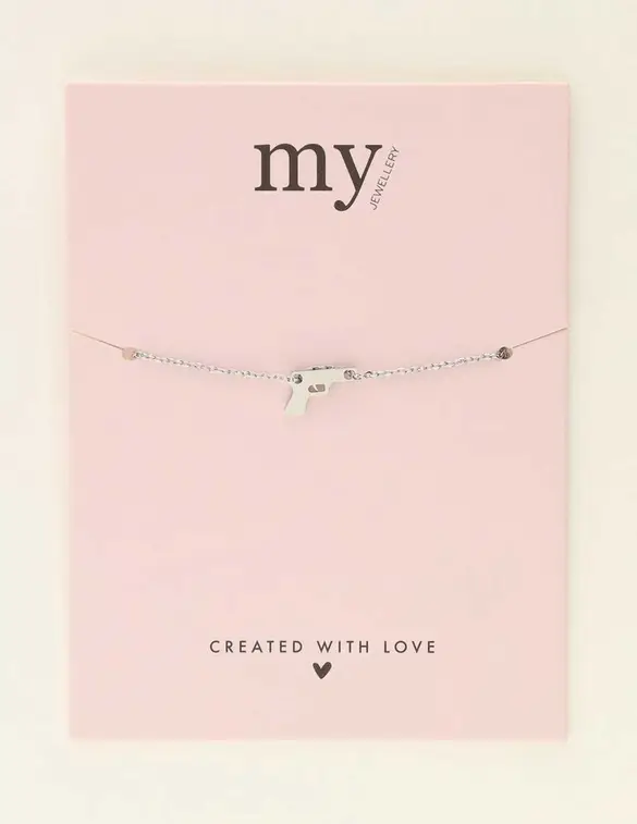 My Jewellery Bracelet with gun charm MJ07913