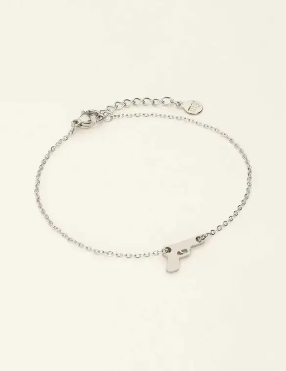 My Jewellery Bracelet with gun charm MJ07913