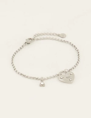 My Jewellery Bracelet with heart and stone MJ07553