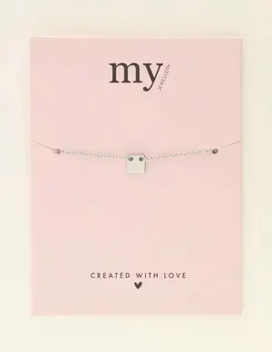 My Jewellery Bracelet with square charm MJ07921