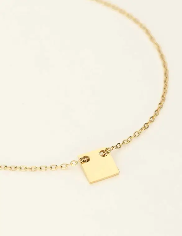 My Jewellery Bracelet with square charm MJ07921
