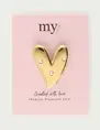 My Jewellery Broche pearl heart MJ13587