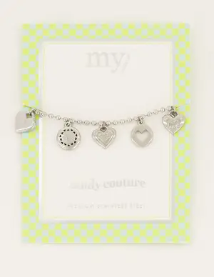 My Jewellery Candy bracelet with charms MJ06295