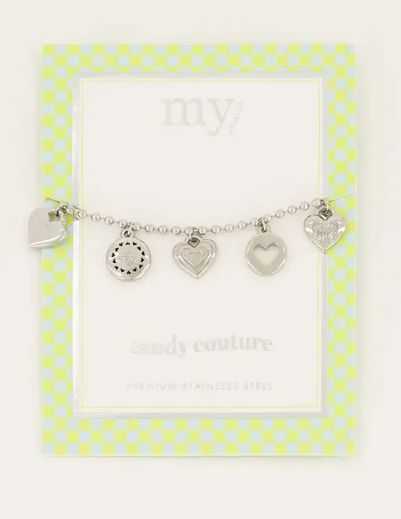My Jewellery Candy bracelet with charms MJ06295