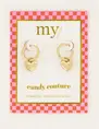 My Jewellery Candy earrings small hearts MJ06296