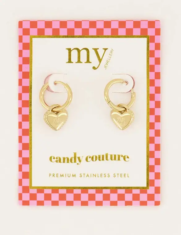 My Jewellery Candy earrings small hearts MJ06296