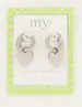 My Jewellery Candy earrings with big hearts MJ06287