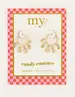 My Jewellery Candy earrings with smiley MJ06300