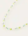 My Jewellery Candy necklace with blue beads and pearls MJ06551