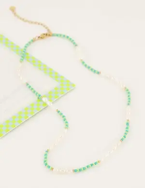 My Jewellery Candy necklace with blue beads MJ06553