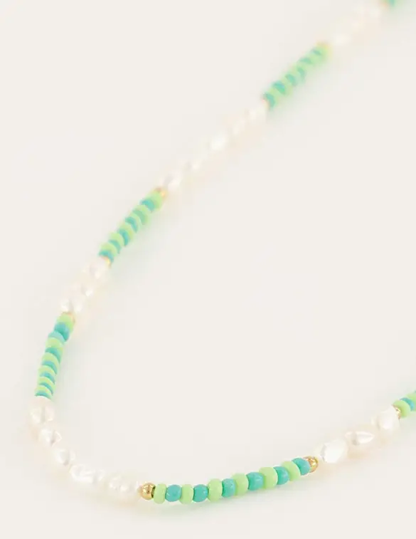 My Jewellery Candy necklace with blue beads MJ06553