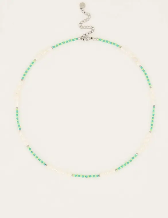 My Jewellery Candy necklace with blue beads MJ06553