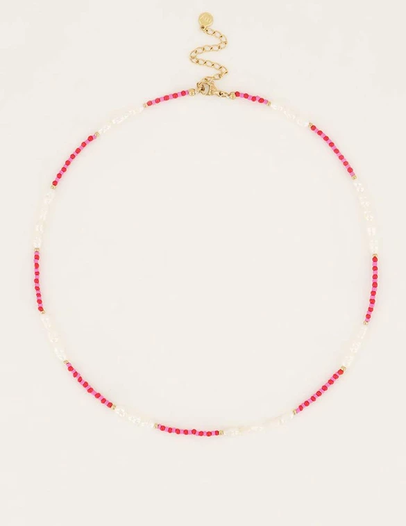 My Jewellery Candy necklace with pink beads MJ06549