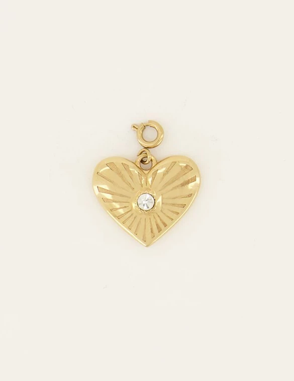 My Jewellery Charm heart strass MJ06659