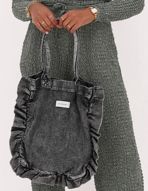 My Jewellery Denim Shopper ruffle MJ12446