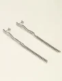 My Jewellery Drop earring swirl strass MJ09475