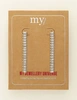 My Jewellery Drop earrings strass MJ09477